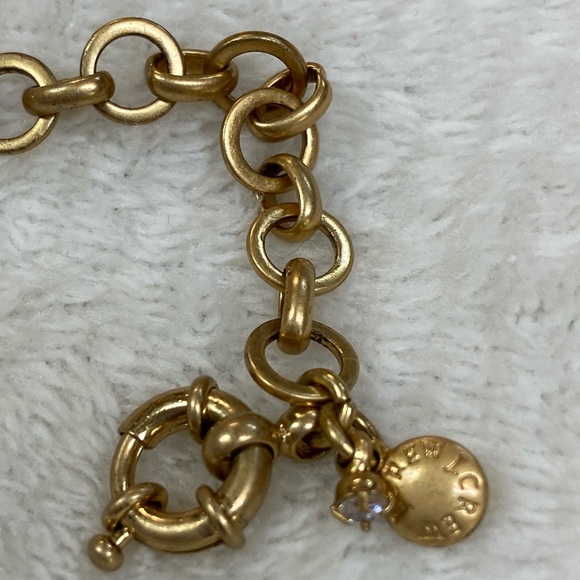 J Crew Gold Tone and Large Gemstones - Picture 4 of 6